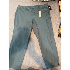 Kut from the Kloth Trouser Blue Skinny Cropped Pants Size 16W